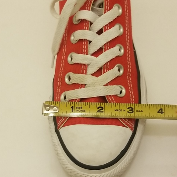 Converse All Star Womens 7 Mens 5 RED - Picture 10 of 10